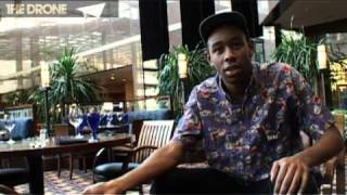 Tyler The Creator interview  2011  The Drone [upl. by Araik]