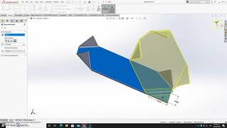 Pliegues croquizados Sketched bends en SolidWorks [upl. by Bunns279]