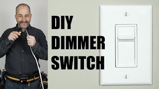 How To Install a Dimmer  DIY [upl. by Katti57]