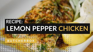 Lemon Pepper Chicken Breast Recipe [upl. by Salem657]