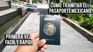 CÓMO TRAMITAR EL PASAPORTE MEXICANO 2021  FÁCIL Y RÁPIDO [upl. by Atnahsal815]