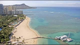 Live streaming video from the Hilton Hawaiian Village in Oahu [upl. by Dercy]