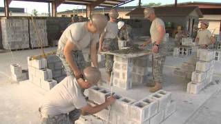 Army Careers 12W  Carpentry and Masonry Specialist [upl. by Brant590]