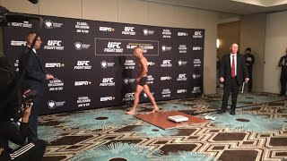 UFC Brooklyn Official Weigh ins live stream [upl. by Schmidt]