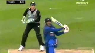 Yusuf Pathan Hits 3 Sixes and just gets out on 4th Vs Nathan McCullum [upl. by Aicrop380]