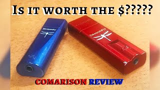 Good Sound EVERYWHERE Dragonfly Cobalt vs Dragonfly Red Comparison Review [upl. by Aderfla]