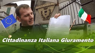 Cittadinanza Italiana Giuramento [upl. by Callery]