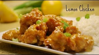 Lemon Chicken Recipe  Chinese Style [upl. by Draw]