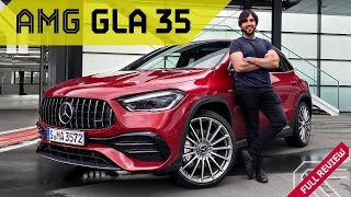 New GLA 35 AMG’s Cheapest SUV Reviewed [upl. by Adnim868]