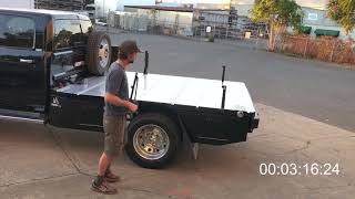 From Pickup Truck to Flatbed in Under 5 Minutes [upl. by Enyawud]