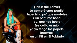 Poblado Remix  J Balvin Karol G Nicky Jam LetraLyrics [upl. by Harrak]