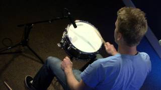 Tuning Your Snare Drum  Drum Lesson DRUMEO [upl. by Oker]