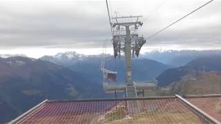 Luftseilbahn Bettmeralp  Bettmerhorn Talfahrt [upl. by Blayze]