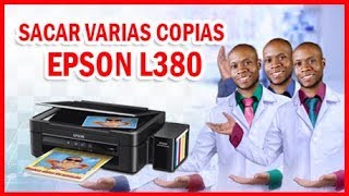 COMO FOTOCOPIAR EN UNA IMPRESORA EPSON [upl. by Mersey]