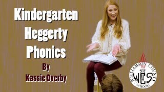 Kindergarten Heggerty Phonics Lesson Example 1 [upl. by Ransell]