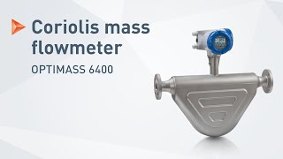 OPTIMASS 6400 – Coriolis mass flowmeter for the process industry  KROHNE [upl. by Maurits63]