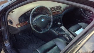 BMW E39 5Series Steering Wheel Replacement [upl. by Adnorahs]