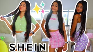 SHEIN CLOTHING HAUL AND TRY ON FOR TEENS 2020💗 [upl. by Winifield]