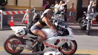 Women Riding at Daytona Bike Week 2019 [upl. by Neile]