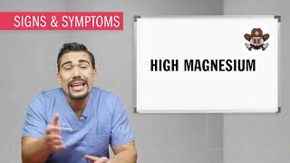 Electrolyte Imbalances  Hypermagnesemia High Magnesium [upl. by Llereg]