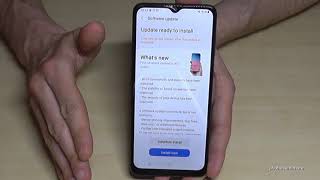 Samsung How to make a Software update on Galaxy Smartphones [upl. by Adianes641]