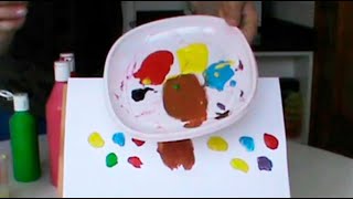 Cómo hacer color marrón Nuevo canal Pintar con Marta [upl. by Namolos489]