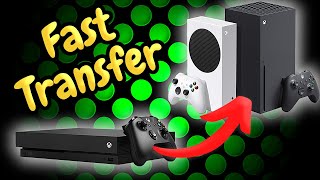 Fast amp Easy Way To Transfer Xbox One Games amp Data To Xbox Series XS [upl. by Ahsuoj]