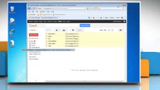 How to Import Gmail Contact to Microsoft® Outlook 2013 [upl. by Halimak]