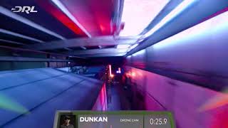 Dunkan Fastest Lap Boston  Drone Racing League [upl. by Cherin855]