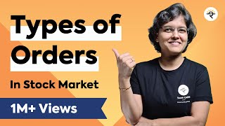 How To Buy Shares In Share Market For Beginners and Types of Orders In Stock Market By CA Rachana [upl. by Heinrick345]