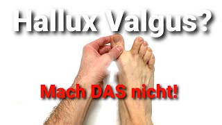 Hallux Valgus behandeln [upl. by Eldwon]