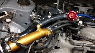 Custom Recirculating Blowoff Valve Install  NAT SUBARU [upl. by Materi]