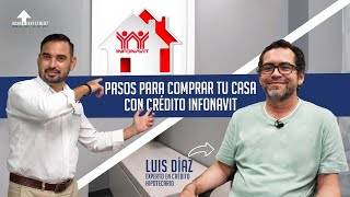 Pasos para COMPRAR CASA CON CRÉDITO INFONAVIT🏠 [upl. by Hesther]