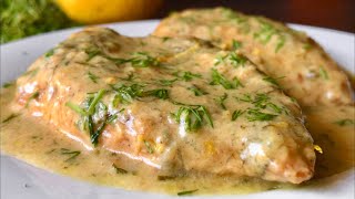 Creamy Lemon Chicken Recipe [upl. by Reinar]