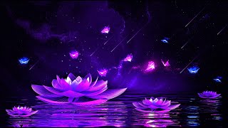 Peaceful Night 💜 Soothing Deep Sleep Music ★ Calming Meditation Healing 528Hz [upl. by Eustacia]