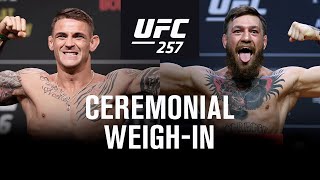 UFC 257 Weighin [upl. by Backer]