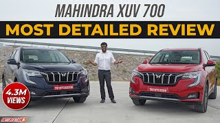 Cant MISS Mahindra XUV700  MOST DETAILED Review [upl. by Ahsiemal]