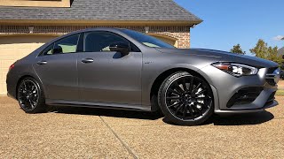 2021 MercedesBenz AMG CLA 35 Review Tour And Fast Test Drive [upl. by Aro743]