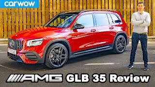 MercedesAMG GLB 35 review  060mph 14mile amp brake tested [upl. by Seniag874]