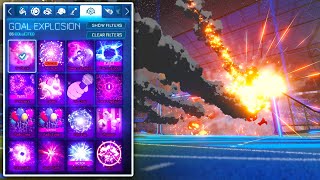 Every GOAL EXPLOSION On Rocket League In 2021 [upl. by Ained92]