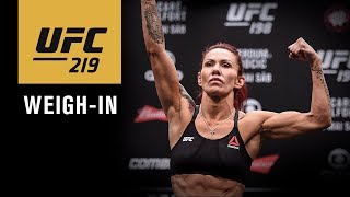 UFC 219 Official Weighin [upl. by Laith]