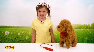 Fluffy Puppies Walking Puppy Poodle Unboxing Video Smyths Toys [upl. by Shelburne688]