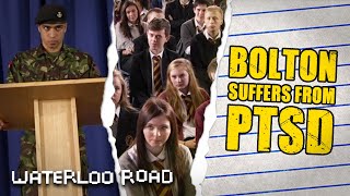 Bolton Smilie Suffers from PTSD MidAssembly  Waterloo Road [upl. by Anoiuq]