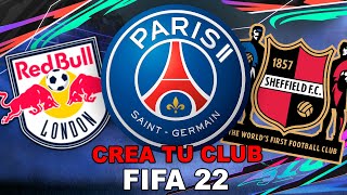 LAS MEJORES IDEAS PARA CREAR TU CLUB EN FIFA 22 [upl. by Coppinger]