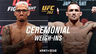 UFC 262 Ceremonial Weighin [upl. by Morocco]