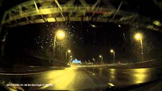 Driving in England  Busy Motorways  M11 amp M25 driving time lapse [upl. by Necila]