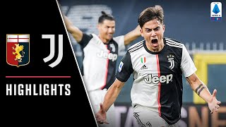 Genoa 13 Juventus  Dybala CR7 amp Douglas Costa Score Sensational Strikes  EXTENDED Highlights [upl. by Chemar]