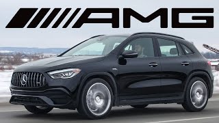 2021 MercedesAMG GLA35 review [upl. by Llecram691]