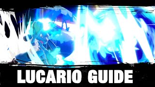 Comprehensive Lucario Guide  Smash Ultimate Tutorial Combos Tech [upl. by Nyrem]