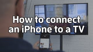 How to connect an iPhone to a TV [upl. by Tamma]